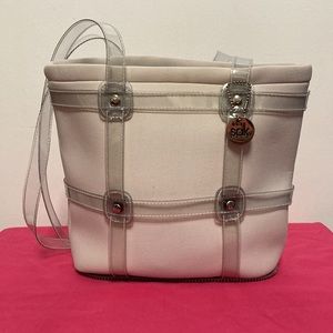 The SAK Neoprene Light Pale Pink Bag Sz Medium